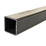 MILD Steel ERW Box Section Square Hollow 20MM to 70MM - 1 Metre (100cm) Lengths (50mm x 50mm x 4mm Box)