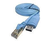 DSD TECH SH-RJ45P USB to Console cable with PL2303RA chip for Cisco Routers Switches 1.8M/5.9FT