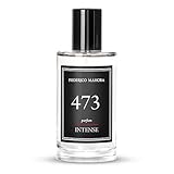 FM Perfume 473 Intense 50 ml - Men's Perfumes – For Men – Fragrance - Intricate Composition - Every Day and for Special Occasions - Perfect as a Gift