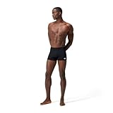 Speedo Men's Endurance+ Aquashort Swimming Trunks | Chlorine Resistant | Swim Fitness | Training | Holiday, Black, 34