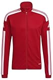 adidas Men's Squadra 21 Training Jacket, Team Power Red/White, M Tall