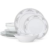 Noritake Sweet Leilani 12-Piece Dinnerware Set, Service for 4