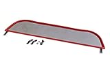 GermanTuningParts Wind Deflector for Mercedes SLK 170 (1996-2004) - Red | Windstop | Wind Blocker