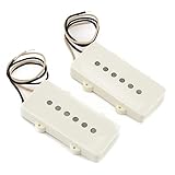 Fender Pure Vintage '65 Jazzmaster® Pickup Set, Vintage White (2)