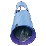 Rosewood Small Animal Activity Toy Rabbit Activity Tunnel Boredom Breaker, clear