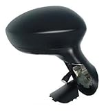 TRUPART LTD Fiat Grande Punto 2006-2010 Door Wing Mirror Electric Black O/S Driver Right
