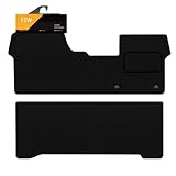 FSW - Fully Tailored Van Mat Expert Crew Cab 2016-ON Standard front mat Black Carpet - Non Slip Mat, Fitted With Clips, Granulated Backing & Edged With Black Cloth Binding - 2 Pc Floor Mat Only