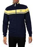 Sergio Tacchini Men's Damarindo Track Jacket, Maritime Blue/Lemon Drop, M