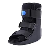 Inflatable Walking Boot Air Cam Walker Fracture Boot Orthopaedic boot for Sprained Ankle Short Air Walker Brace for Broken Foot Achilles Tendon Injury Black (L)
