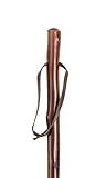 Chestnut Hiking Stick with Spike Ferrule