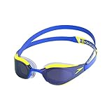 Speedo Fastskin Hyper Elite Swimming Goggles, Deep Royal/Coblt/Iris Mir, 1S