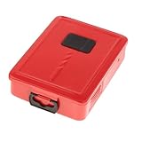 Sharplace Twist Drill Bit Case Drill Bit Index Box Empty Portable Professional Drill Bit Dispenser Organizer, 60 Slots