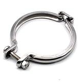 HAOTOM Exhaust Turbo V Band Clamp for Opel Adam Astra J Cascada Corsa D Corsa E Insignia A Mokka Mokka X Zafira Tourer C 55565351