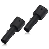 PMTFUMY 2PCS Car Parking Side Light Bulb Holders - Compatible with BMW 3 Series E46, Automotive Lighting Replacement Parts