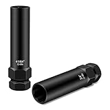6 Spline & 7 Spline Lug Nut Socket Set, Locking Wheel Lug Nut Removal Tool for Easy Installation and Removal of Lug Nuts on Aftermarket Wheels