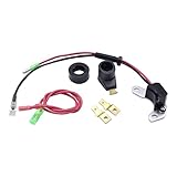 1 set SHLPDFM Electronic Ignition Points Conversion Kit Fits All Cars With A Lucas 25d & Dm2 Distributor