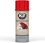 K2 PRO Brake Caliper RED HIGH GLOSS Heat 260°C Resistant Paint Spray 400ml