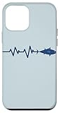 iPhone 12 mini Bluefin Tuna Heartbeat Funny Ocean Fishing Lover Fisherman Case