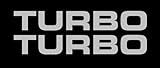 Turbo Badge Rally Motorsport Stock Car Bike Stickers