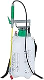 Unibos | Pressure Sprayer | HEAVY DUTY | Garden Sprayer | Pump Action Pressure Sprayer | Weed Killer, Pesticides, Insecticides, Fungicides etc | Included Lance & Carry Strap | UK | 5 Litre