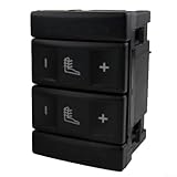 Seat Heating Button Control Switch, For Ford For S-MAX For Galaxy For MK 3 For Mondeo For MK 4 2006-2015, 6M2T19K314AC(Black)