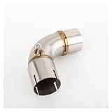 Motorcycle Slip On Exhaust Muffler For CB1000R CB1000 R CB 1000R CB 1000 R 2008-2016 Motorcycle Exhaust Link Pipe Mid Pipe Contact Pipe Exhaust Muffler Slip On