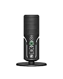 Sennheiser Profile USB Microphone with Table Stand | Plug & Play Design, for Podcasting & Streaming | Cardioid Condenser Capsule | 1.2m USB-C Cable Included | Black (700065)