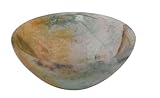 Blessfull Healing Handmade Carved Green Jade Stone Bowl Reiki Gift Healing Crystal Charged I 2 Inches Approx