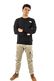 The North Face Men's Simple Dome Crew Sweatshirt, Tnf Black, M
