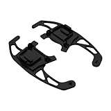 luolety Paddles Shifters, Aluminum Shifter Paddle Extension for VW Volkswagen Golf MK7 GTI R GTD GTE MK7 7 Polo GTI 2014-2018, for Car Steering Wheel (Black)