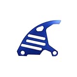 Brake Dust Shield Fit For Suzuki DRZ 400 RM125 RM250 RMZ250 RMZ450 RM RMX450Z DRZ400SM Protector CNC Rear Brake Disc Rotor Guard(B)