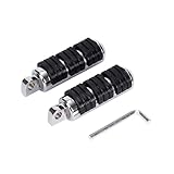 10mm Motorcycle Footpegs Passenger Foot Pegs Highway Pegs Fit Harley Davidson Sportster Softail Dyna Touring(