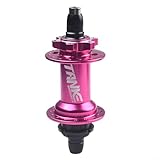 Single Speed Rear Hub Compatible with Dirt Jump Frames, 135mm Spacing, 32 Hole with Full Sealed Bearings (Purple)