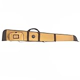Tourbn 52" Soft Padded Shotgun Slip Case Canvas Gun Storage Carry Bag with Shoulder Strap