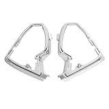 BID4ZE Chrome Mirror Mount Cover Base Trim For Honda ALL 1988-2000 GL1500 Goldwing