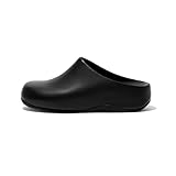 Fitflop Women's Shuv - Leather Clogs, Black Black 001, 6 UK