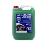 OCC MOTORSPORT GREEN ANTIFREEZE 30% -16ºC 5 LITRES