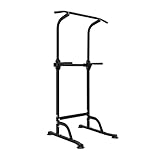 Pull Up Bar Doorway Strength Training Dip Stands Height Adjustable Power Tower Pull Push Bar Home Gym Workout