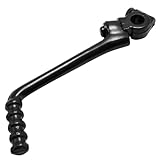 JUUDDENPARTS 16mm Adjustable Kick Starter Pedal Lever, Black Stainless Steel Motorcycle Lever, Replacement for 140cc 150cc 160cc 200cc 250cc Pit Dirt Bike
