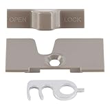Topteng Fridge door catch/lock + backing plate caravan/motorhome RV fit for dometic