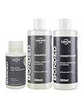 AIdi-Lacura | Bonded Pre-wash Hair Treatment & Shampoo & Conditioner - Repairs, Strengthens & Hydrates - For All Hair Types | 100mL+250mL+250mL [BUNDLE]