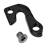Gdfnmogo Aluminum Bicycle Rear Derailleur Hanger,Frame Bracket Tail Hook for GT for Aggressor for Zaskar Models,Bike Gear Mech Accessory(Black)
