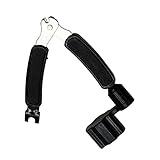 3IN1 Functional Guitar String Changing Tool, Guitar String Cutter, Guitar String Adjuster, Black, Plastic, Multifunctional Guitar Repair Parts