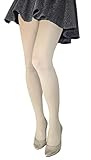 JUST BEAUTY TOUCH Opaque Tights 100 Denier Warm Microfiber size S-XL Winter Pantyhose