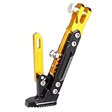 YSNFDN Motorcycle Kickstand Foot Side Stand for Triumph Thunderbird LT 2014-2019, Adjustable Foot Brace Parking Leg Kickstand Support, Tripod Holder Motorcycle Side Stand,C Gold