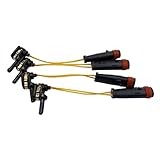 4 pcs/set Front Rear Brake Pad Wear Indicator Sensor 2115401717 2205400617 Fits for Mercedes A B C E S Class 2205400717 W211 W220 W204
