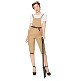 Karnival Costumes 81352 1940's Landgirl Costume, Women, Multi