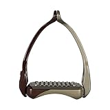 Acavallo Acavello Opera Stirrup Busse Steigbügel OPERA, Brown Titanium, One Size