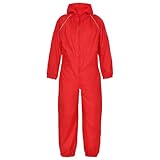 Fort - Splashaway Coverall - Red - 2-3 Years - Kids Waterproof Suit - Puddle Suit - Kids Raincoat - Childrens Waterproof Clothing - Childs Splash Suit - Kids Rain Suit