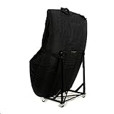 UK Custom Covers HTCS006-050B Hardtop Stand (Black) With Tailored Hardtop Cover Bag (Black) - To Fit Porsche Boxster 986 1997-2005